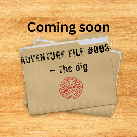 Adventure File #003: The dig
